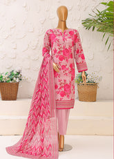 HZ Textiles Premium Printed Khaddar 3 Piece Unstitched Suit HZ25PPK PKP-1319