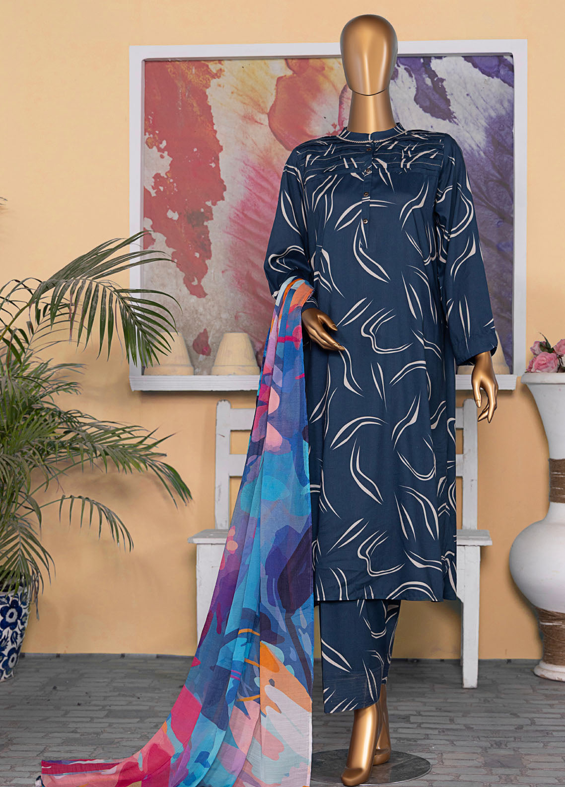 HZ Textiles Wintry Co-Ords Printed Linen 3 Piece Unstitched Suit HZ25WCOPL D-LCP-1316 HZ Textiles Wintry Co-Ords Printed Linen 3 Piece Unstitched Suit HZ25WCOPL D-LCP-1316