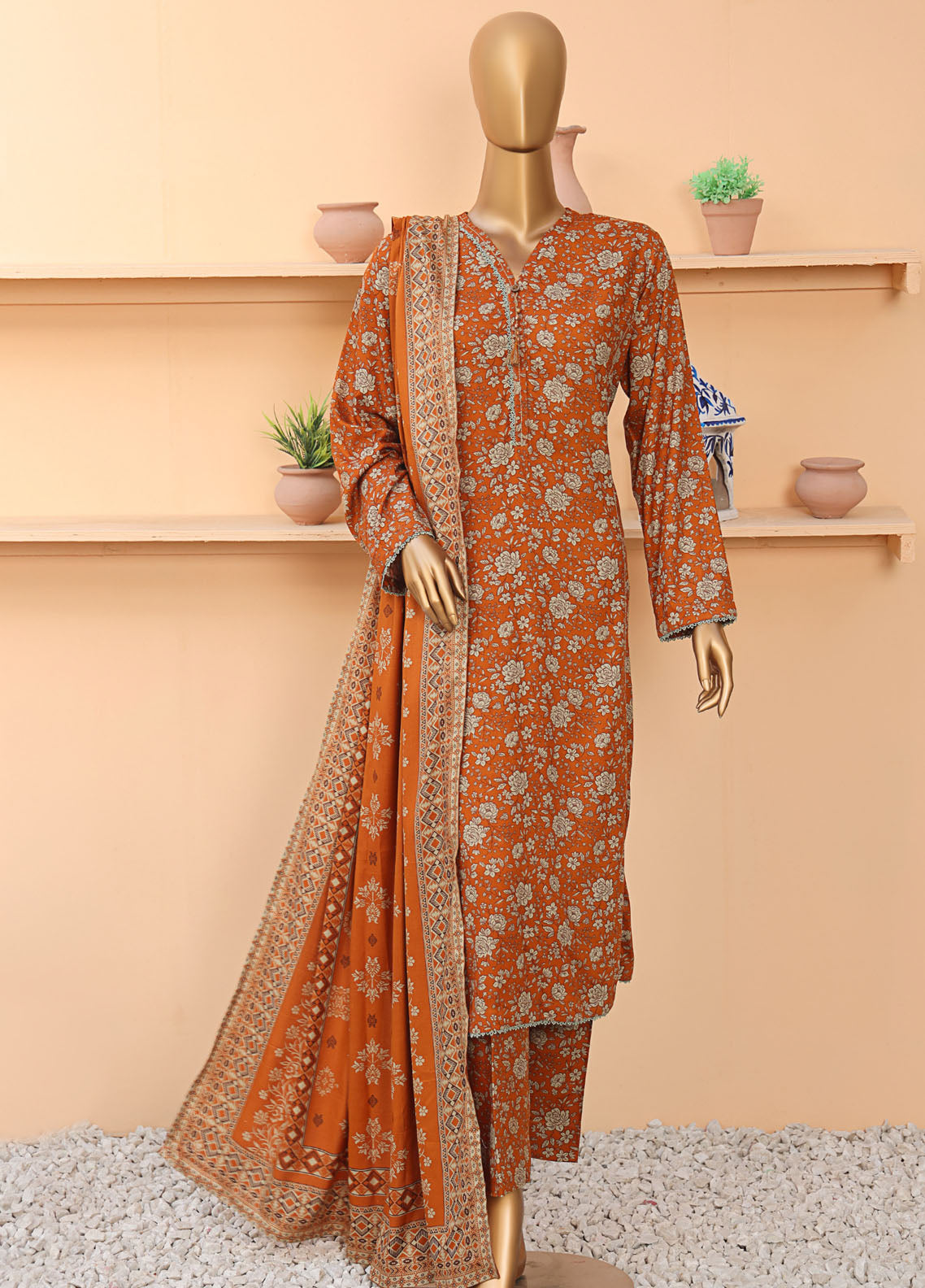 HZ Textiles Wintry Co-Ords Printed Linen 3 Piece Unstitched Suit HZ25WCOPL D-LCP-202 HZ Textiles Wintry Co-Ords Printed Linen 3 Piece Unstitched Suit HZ25WCOPL D-LCP-202