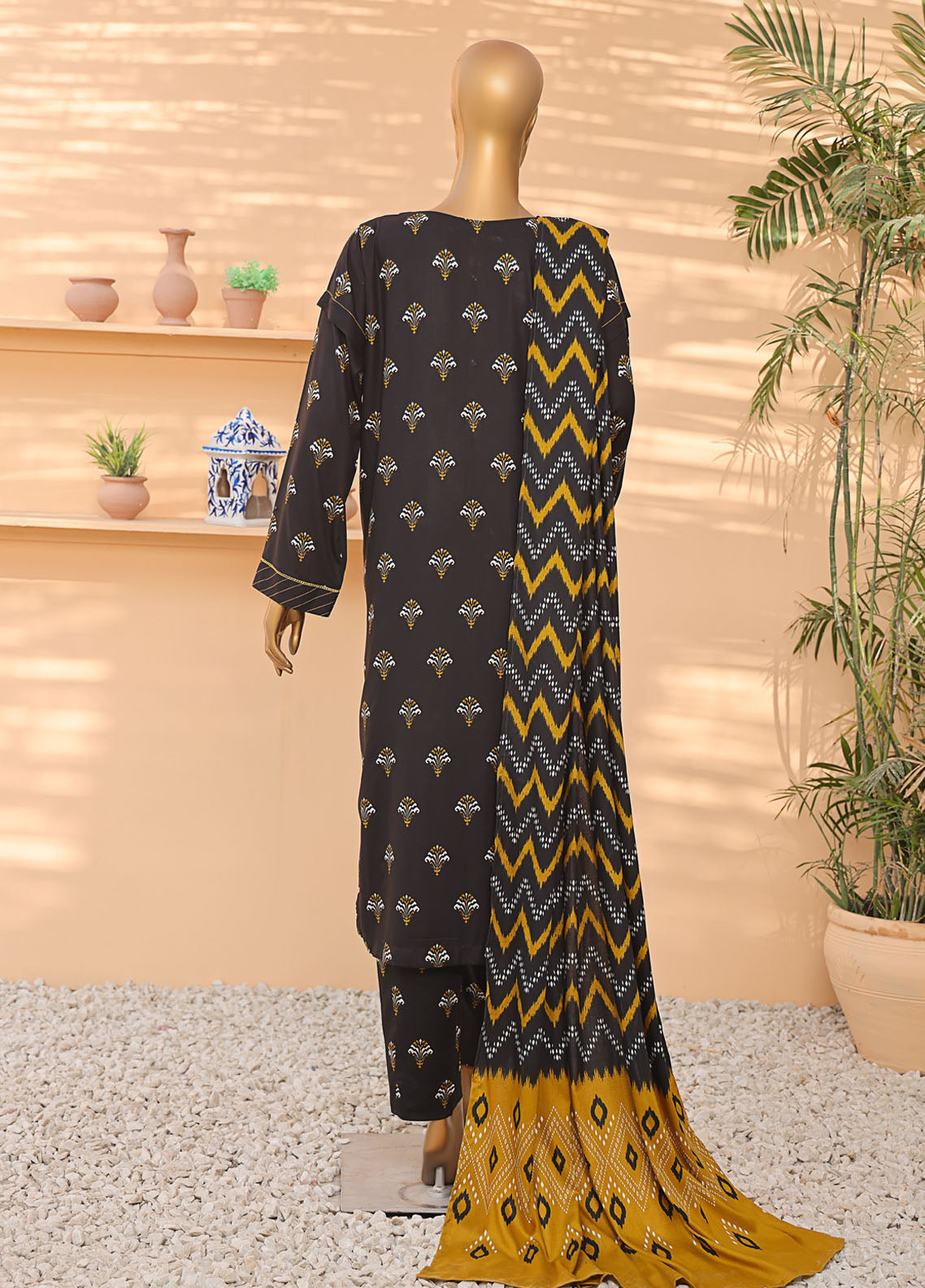 HZ Textiles Wintry Co-Ords Printed Linen 3 Piece Unstitched Suit HZ25WCOPL D-LCP-206 HZ Textiles Wintry Co-Ords Printed Linen 3 Piece Unstitched Suit HZ25WCOPL D-LCP-206