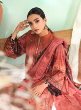 Imara By Rashid Textile Embroidered Lawn 3 Piece Unstitched Suit RT24IEL D-185