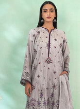 Imara By Rashid Textile Embroidered Lawn 3 Piece Unstitched Suit RT24IEL D-188