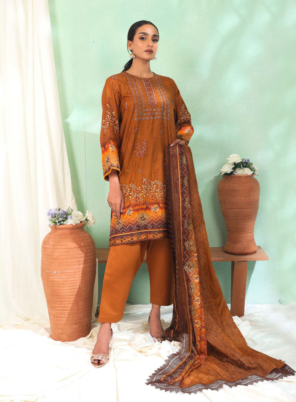Imara By Rashid Textile Embroidered Lawn 3 Piece Unstitched Suit RT24IEL D-189 Imara By Rashid Textile Embroidered Lawn 3 Piece Unstitched Suit RT24IEL D-189