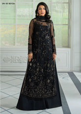 Inara By Zarif Embroidered Net 3 Piece Unstitched Suit ZF25IF ZRI-05 BEYZA