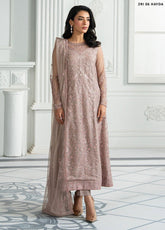 Inara By Zarif Embroidered Net 3 Piece Unstitched Suit ZF25IF ZRI-06 HAYDA