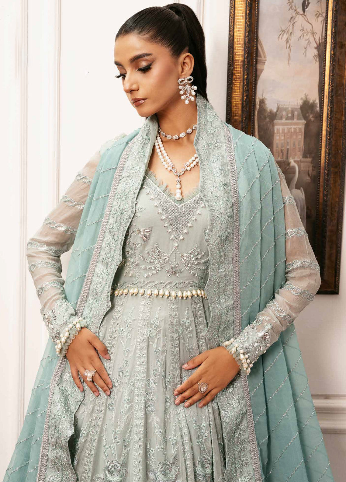 Inayat By AJR Couture Embroidered Chiffon 3 Piece Unstitched Suit AJRC24IW D-04 EXQUISITE ROSE Inayat By AJR Couture Embroidered Chiffon 3 Piece Unstitched Suit AJRC24IW D-04 EXQUISITE ROSE