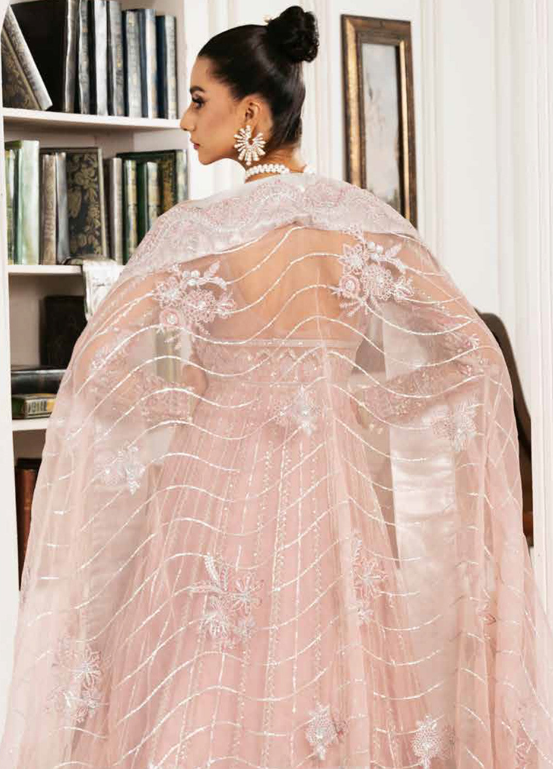 Inayat By AJR Couture Embroidered Net 3 Piece Unstitched Suit AJRC24IW D-05 ROSABELLA Inayat By AJR Couture Embroidered Net 3 Piece Unstitched Suit AJRC24IW D-05 ROSABELLA