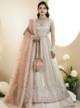 Inayat By AJR Couture Festive Formals Embroidered Net 3 Piece Unstitched Suit ARJC24I AFF-04 MAGNOLIA