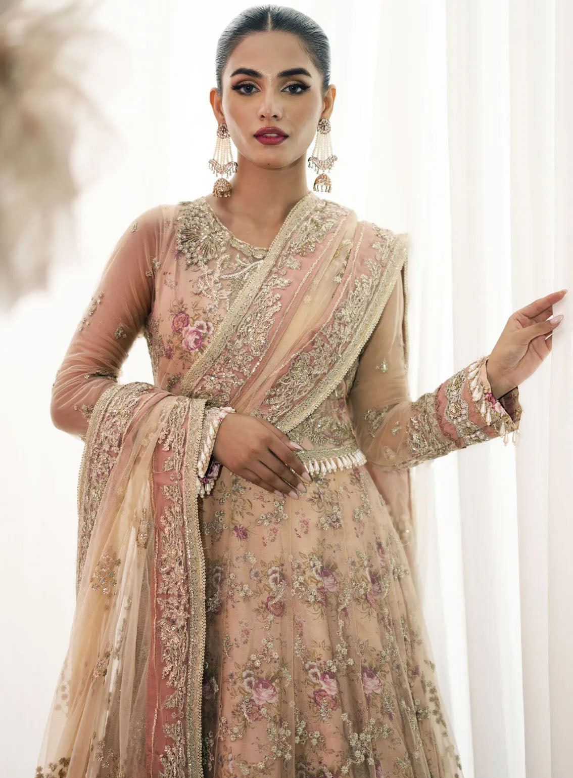 Inayat By AJR Couture Festive Formals Embroidered Net 3 Piece Unstitched Suit ARJC24I AFF-05 DAFFODIL Inayat By AJR Couture Festive Formals Embroidered Net 3 Piece Unstitched Suit ARJC24I AFF-05 DAFFODIL