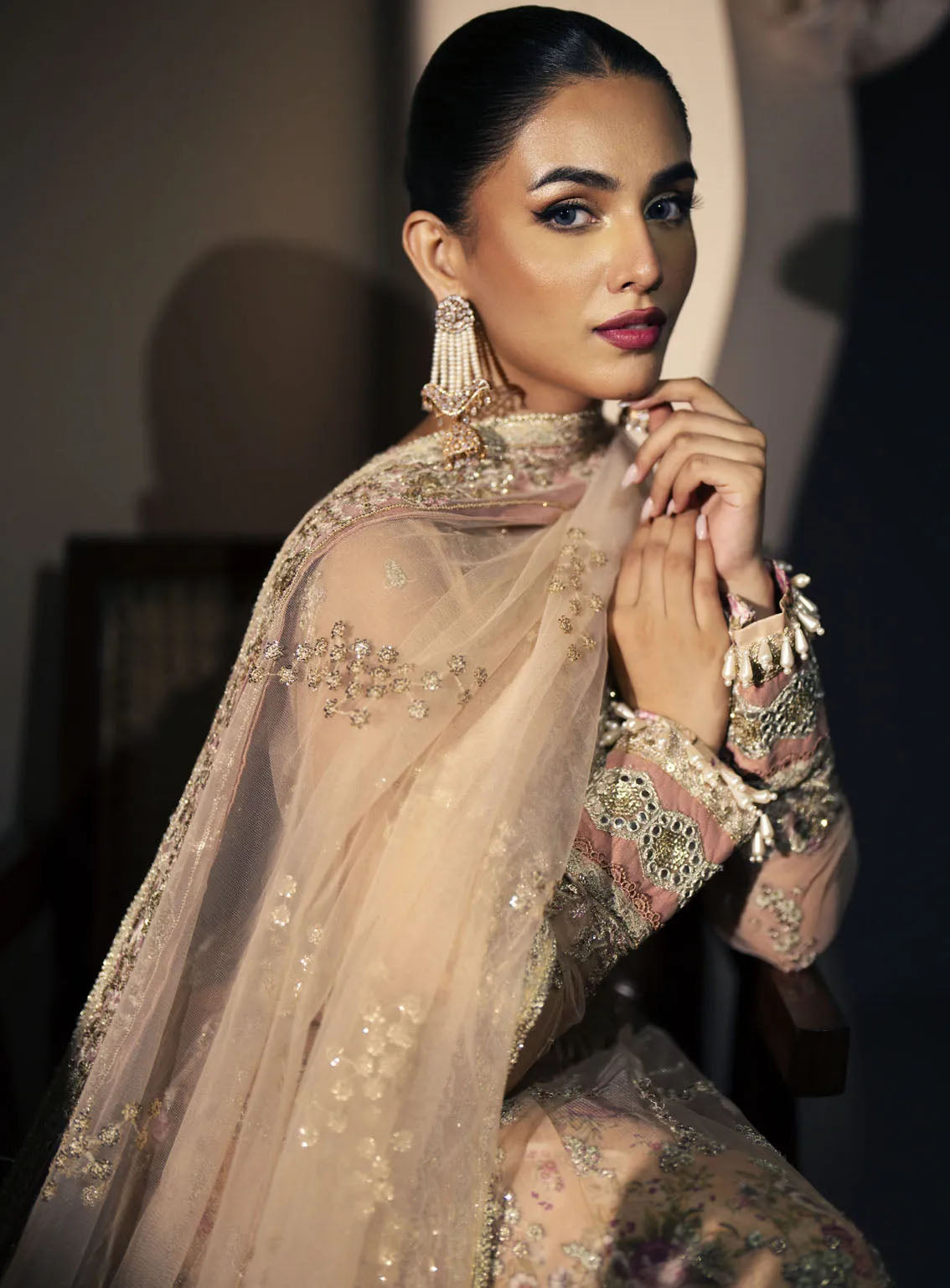 Inayat By AJR Couture Festive Formals Embroidered Net 3 Piece Unstitched Suit ARJC24I AFF-05 DAFFODIL Inayat By AJR Couture Festive Formals Embroidered Net 3 Piece Unstitched Suit ARJC24I AFF-05 DAFFODIL