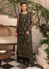 Inayat By Zarif Embroidered Net 3 Piece Unstitched Suit ZF24I ZRI-06 FITOOR