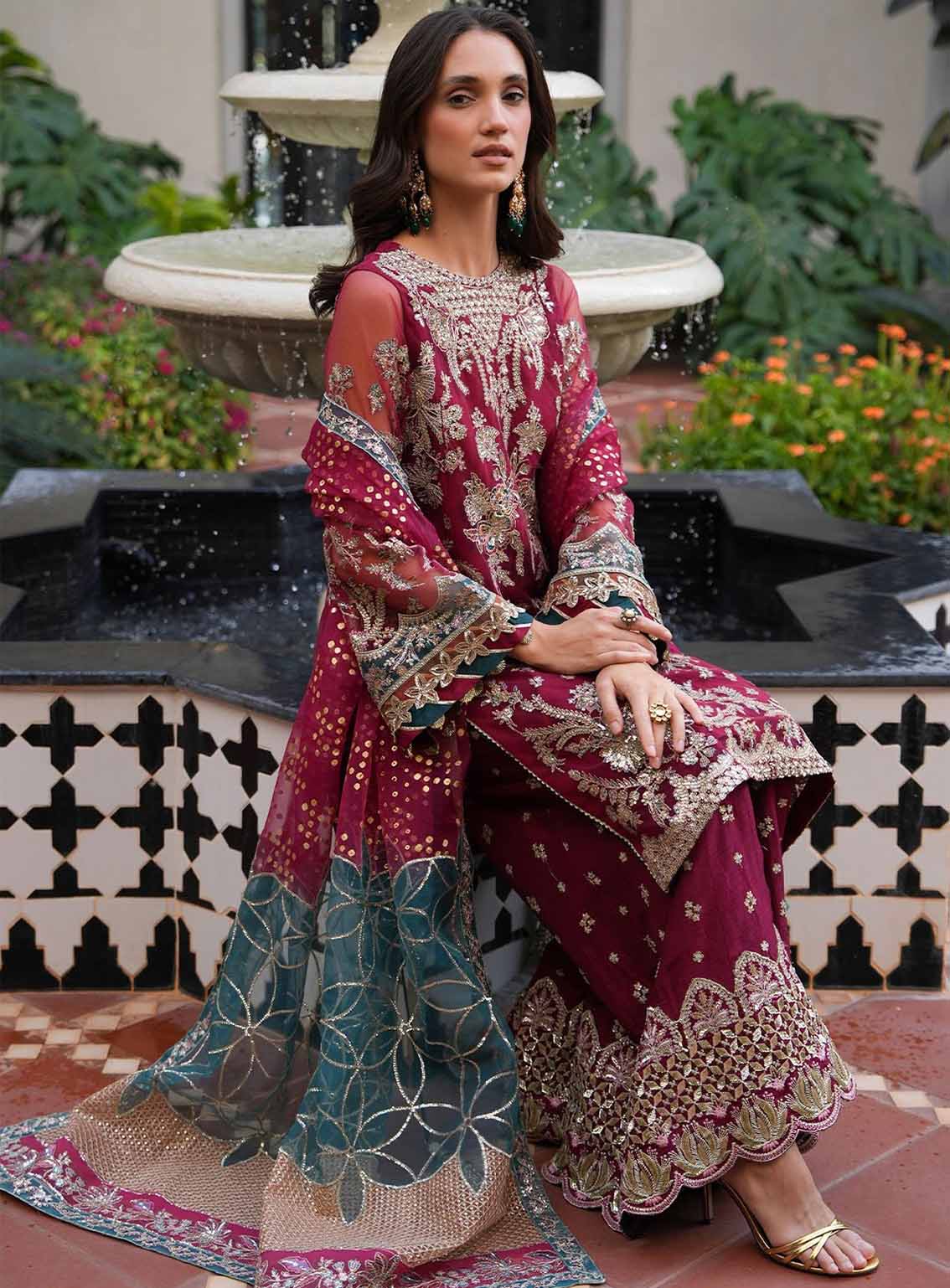 Inayat Premium Festive Formals Embroidered Net 3 Piece Unstitched Suit INP25FF D-04 ORIANA Inayat Premium Festive Formals Embroidered Net 3 Piece Unstitched Suit INP25FF D-04 ORIANA