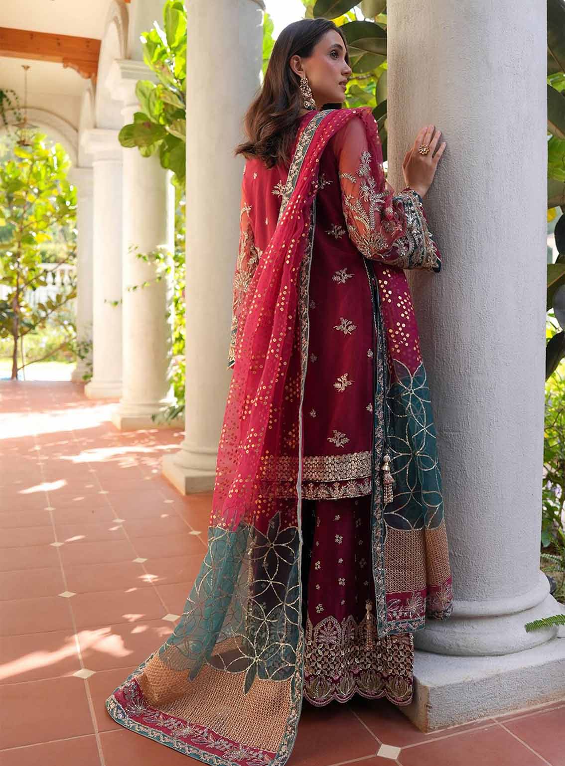 Inayat Premium Festive Formals Embroidered Net 3 Piece Unstitched Suit INP25FF D-04 ORIANA Inayat Premium Festive Formals Embroidered Net 3 Piece Unstitched Suit INP25FF D-04 ORIANA