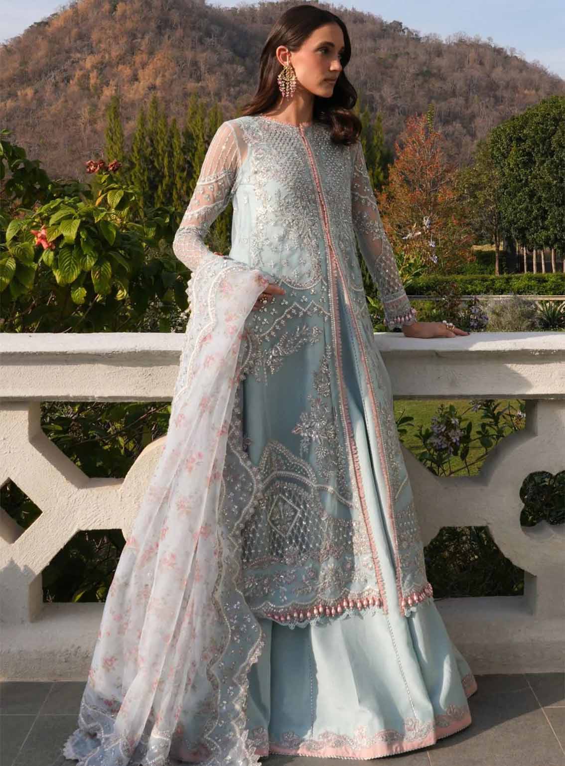 Inayat Premium Festive Formals Embroidered Net 3 Piece Unstitched Suit INP25FF D-06 KYLON Inayat Premium Festive Formals Embroidered Net 3 Piece Unstitched Suit INP25FF D-06 KYLON