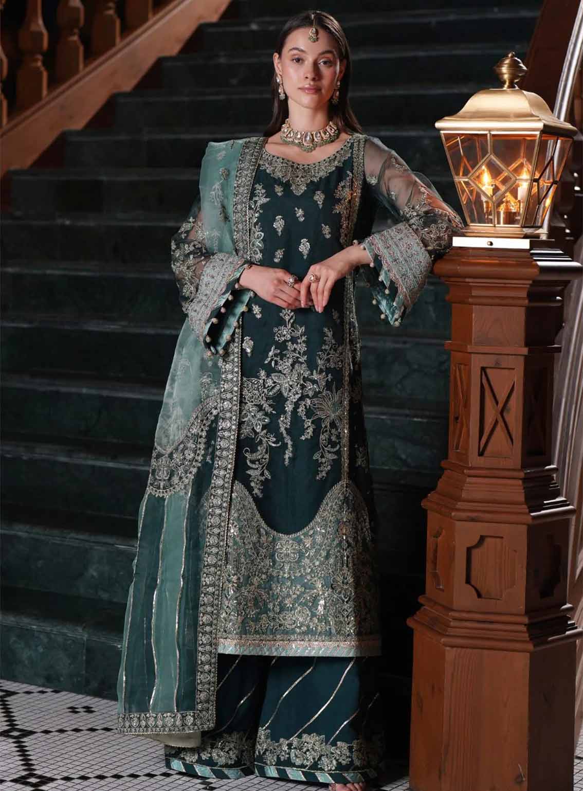 Inayat Premium Festive Formals Embroidered Organza 3 Piece Unstitched Suit INP25FF D-02 EZRA Inayat Premium Festive Formals Embroidered Organza 3 Piece Unstitched Suit INP25FF D-02 EZRA