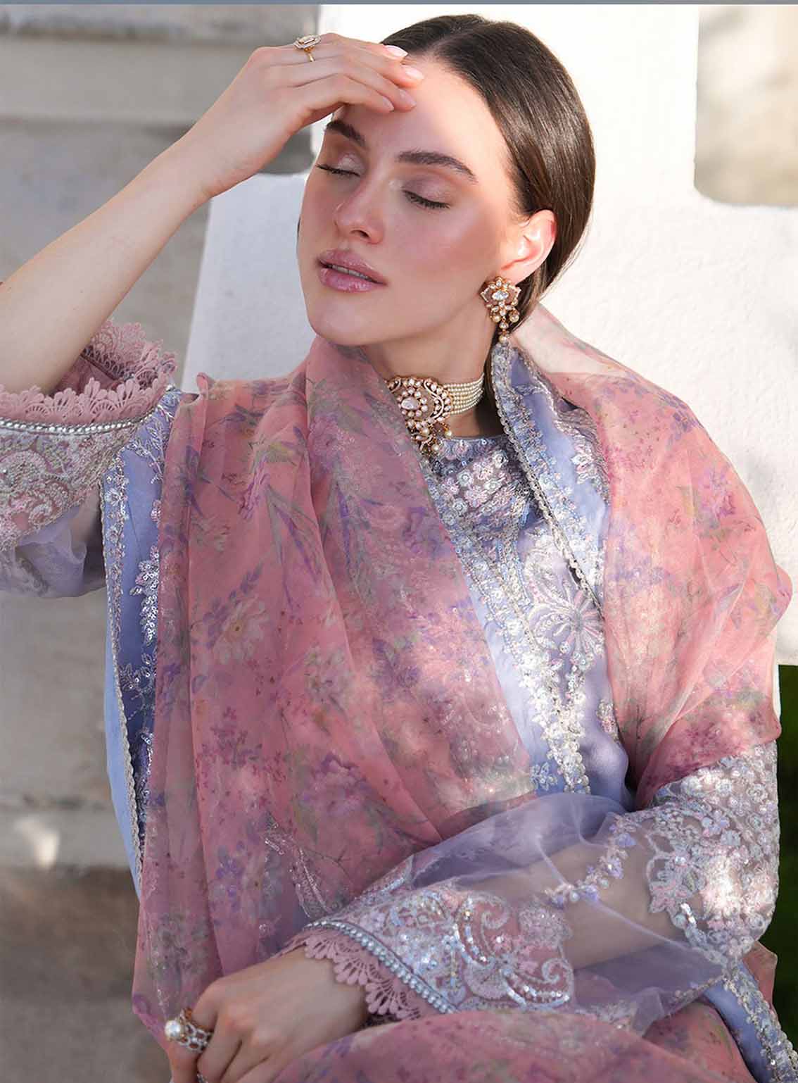 Inayat Premium Festive Formals Embroidered Organza 3 Piece Unstitched Suit INP25FF D-05 LIZA Inayat Premium Festive Formals Embroidered Organza 3 Piece Unstitched Suit INP25FF D-05 LIZA