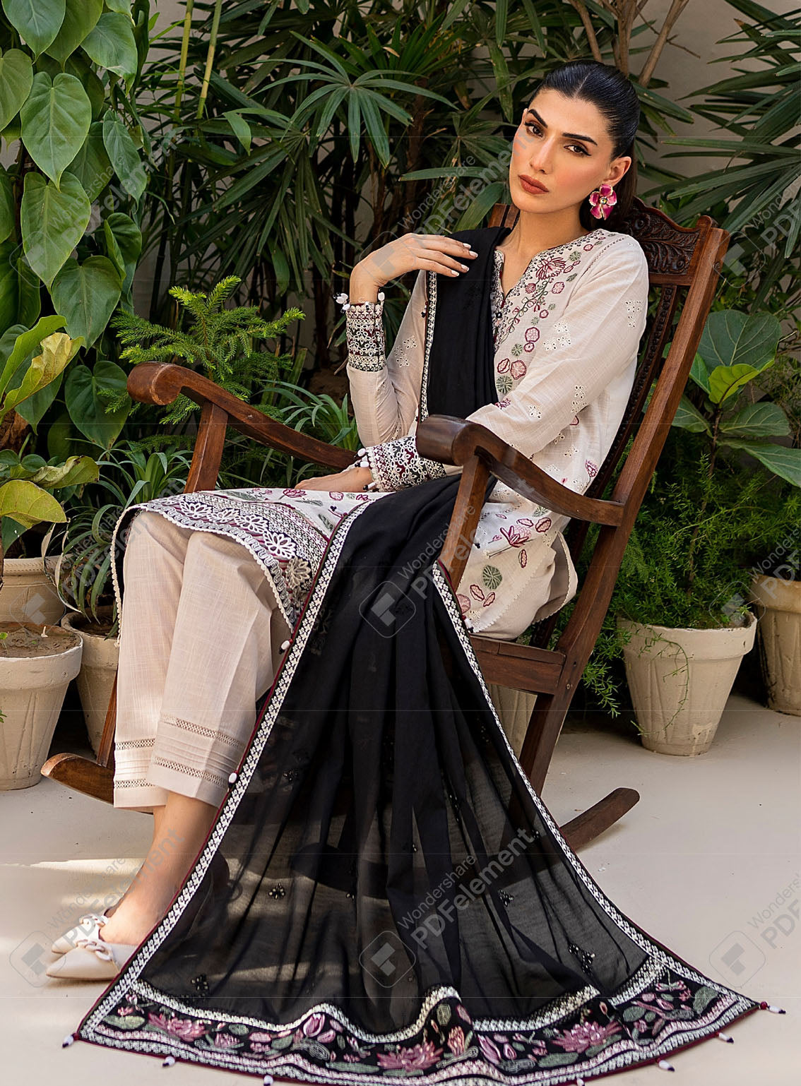 Iris By Jazmin Eid Spring Embroidered Lawn 3 Piece Unstitched Suit JZ24I D8 Iris By Jazmin Eid Spring Embroidered Lawn 3 Piece Unstitched Suit JZ24I D8