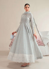 Iris By Jazmin Embroidered Lawn 3 Piece Unstitched Suit JZ25I D-IL-04