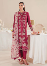 Iris By Jazmin Embroidered Lawn 3 Piece Unstitched Suit JZ25I D-IL-05