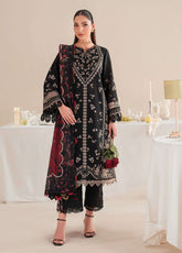 Iris By Jazmin Embroidered Lawn 3 Piece Unstitched Suit JZ25I D-IL-07
