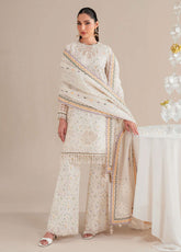 Iris By Jazmin Embroidered Lawn 3 Piece Unstitched Suit JZ25I D-IL-09