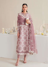 Iris By Jazmin Embroidered Lawn 3 Piece Unstitched Suit JZ25I D-IL-10