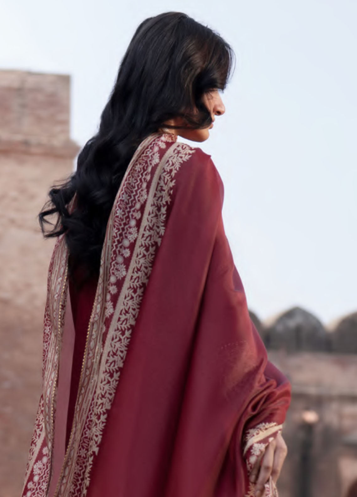 Ishqia By Casual Lite Premium Embroidered Silk Viscose 3 Piece Stitched Suit CL26IFD D-01 Ishqia By Casual Lite Premium Embroidered Silk Viscose 3 Piece Stitched Suit CL26IFD D-01