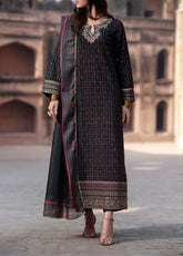 Ishqia By Casual Lite Premium Embroidered Silk Viscose 3 Piece Stitched Suit CL26IFD D-05