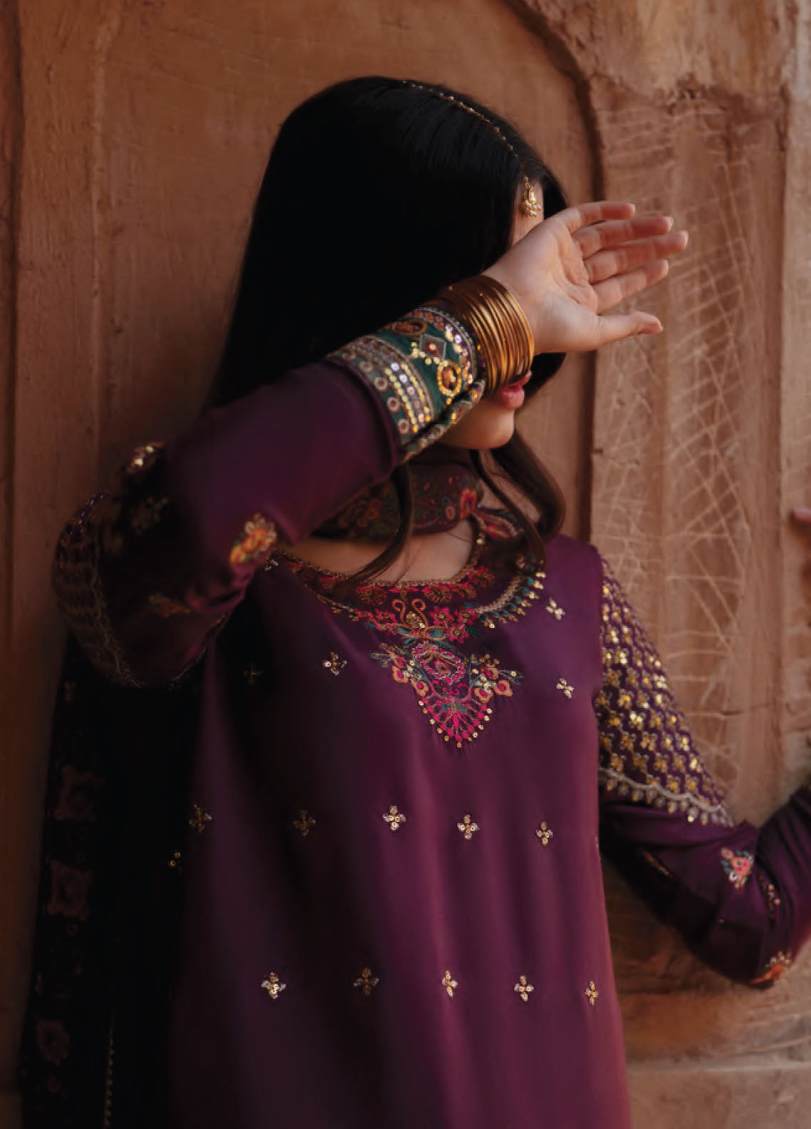 Ishqia By Casual Lite Premium Embroidered Silk Viscose 3 Piece Stitched Suit CL26IFD D-06 Ishqia By Casual Lite Premium Embroidered Silk Viscose 3 Piece Stitched Suit CL26IFD D-06