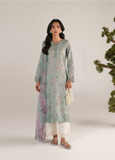 Iznik Embroidered Lawn 3 Piece Unstitched Suit IZ26SS D-SS-12