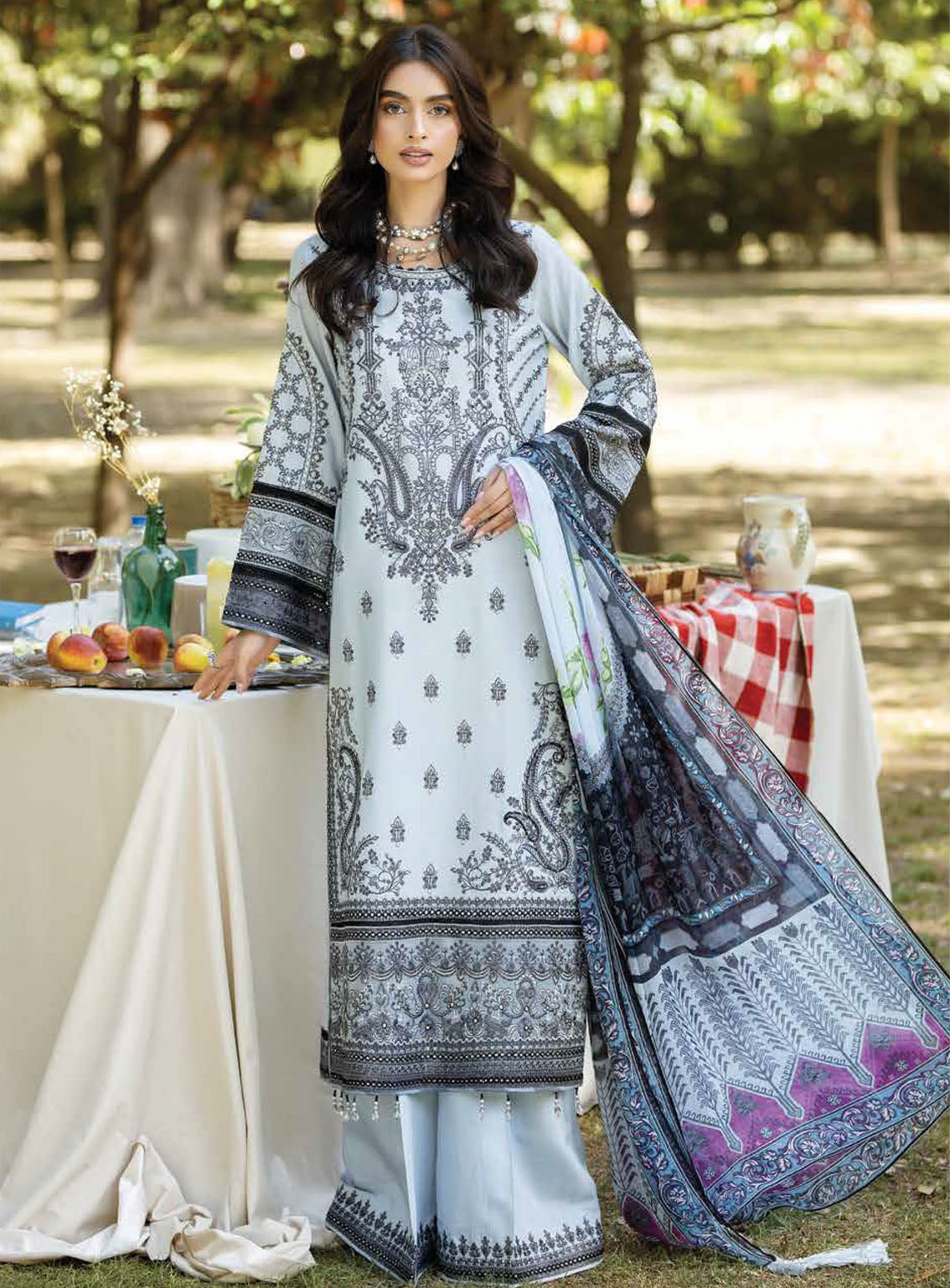 Jaan-E-Adaa By Imrozia Premium Embroidered Lawn 3 Piece Unstitched Suit IMP24J IPL-02 ROOH Jaan-E-Adaa By Imrozia Premium Embroidered Lawn 3 Piece Unstitched Suit IMP24J IPL-02 ROOH