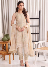 Jahanara By Soghat Creation Embroidered Chiffon 3 Piece Unstitched Suit SC25JF SJ-02