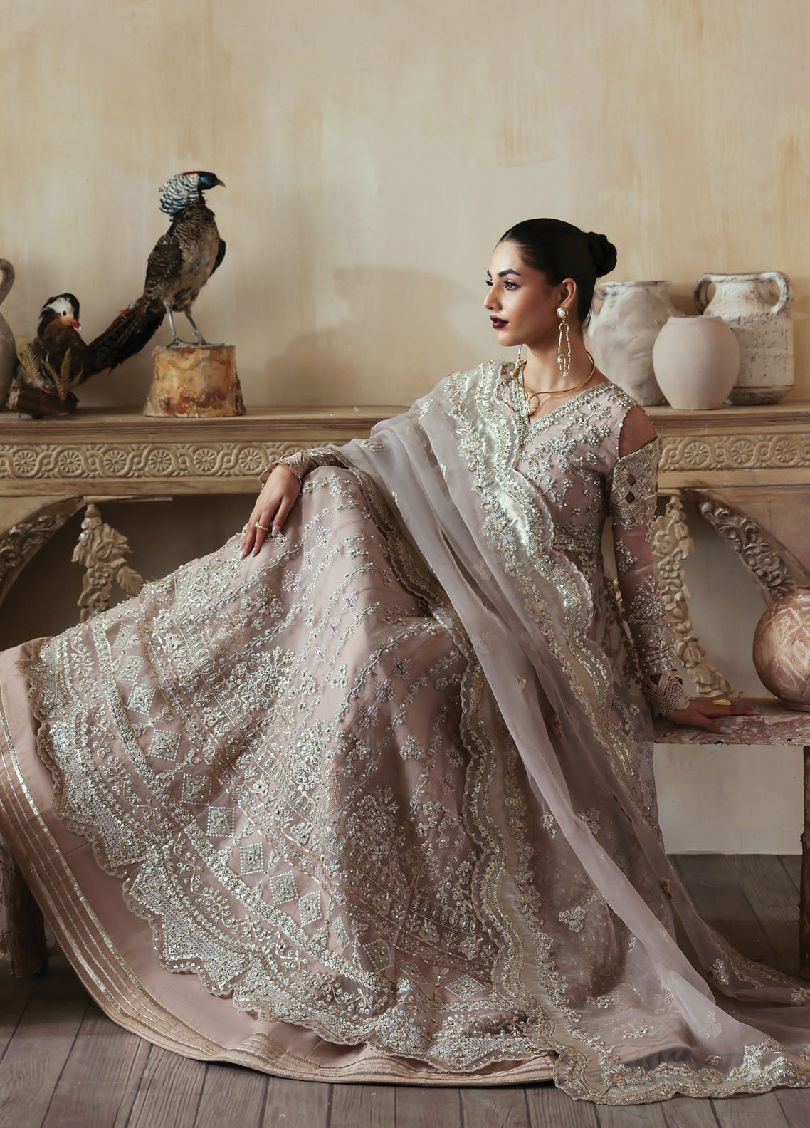 Jahanara By Zarposh Festive Embroidered Organza 3 Piece Unstitched Suit ZP25JFV3 D-NURE Jahanara By Zarposh Festive Embroidered Organza 3 Piece Unstitched Suit ZP25JFV3 D-NURE