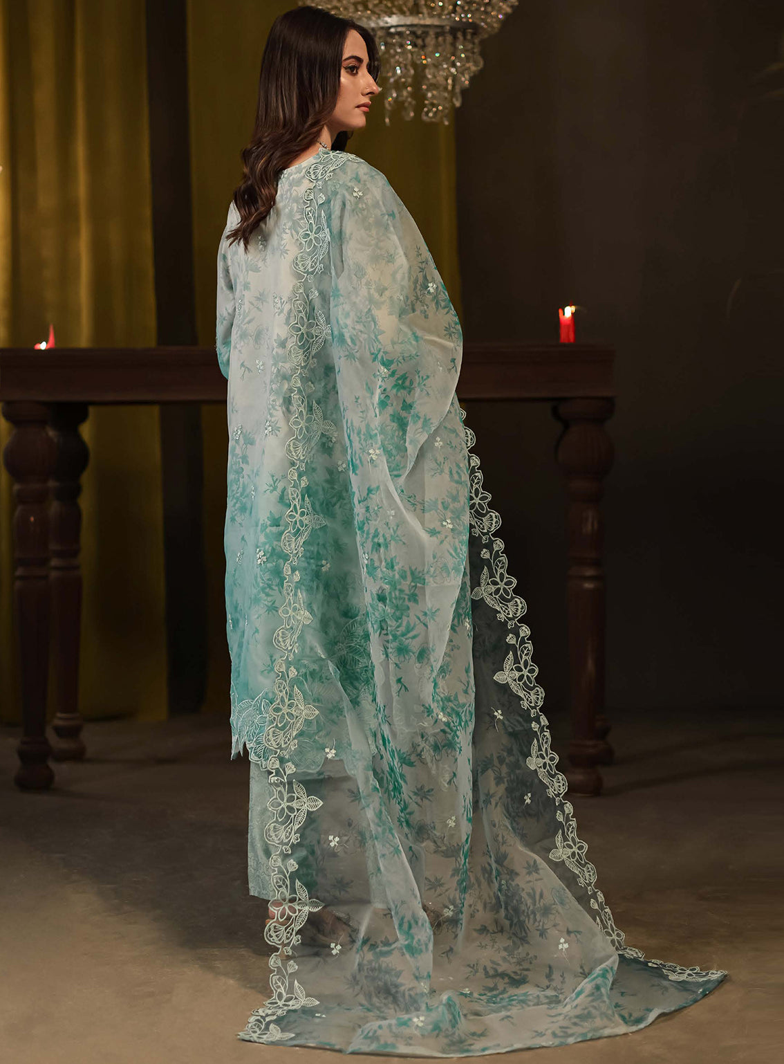 Jahira By Noori Fabrics Embroidered Organza 3 Piece Stitched Suit NF24FF D-01 Jahira By Noori Fabrics Embroidered Organza 3 Piece Stitched Suit NF24FF D-01
