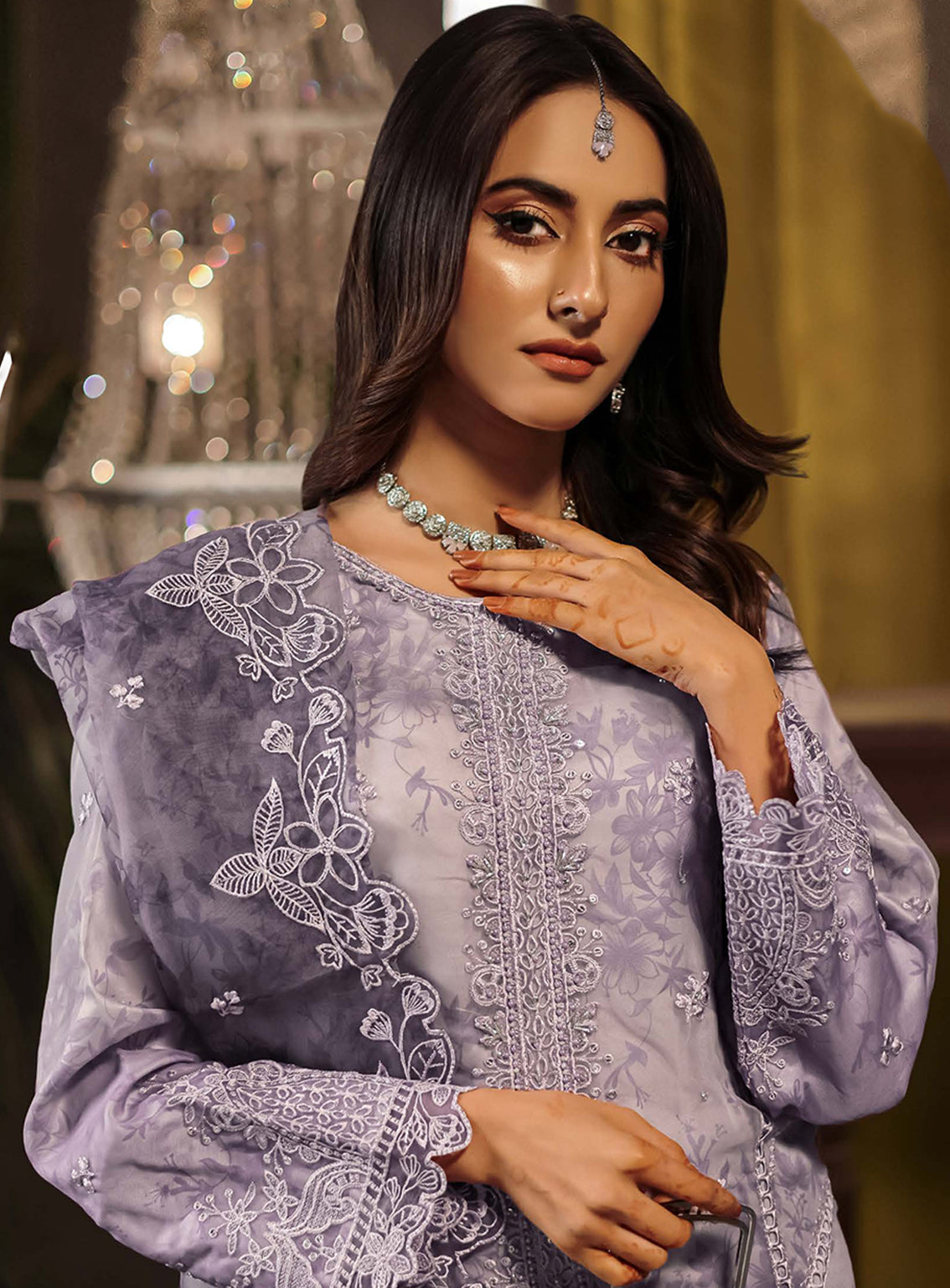 Jahira By Noori Fabrics Embroidered Organza 3 Piece Stitched Suit NF24FF D-02 Jahira By Noori Fabrics Embroidered Organza 3 Piece Stitched Suit NF24FF D-02