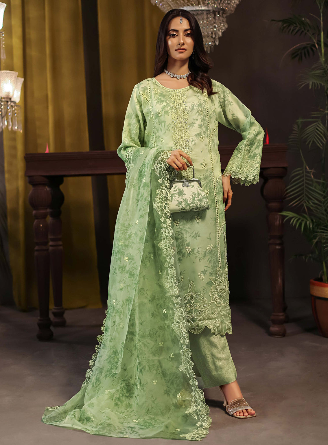 Jahira By Noori Fabrics Embroidered Organza 3 Piece Stitched Suit NF24FF D-03 Jahira By Noori Fabrics Embroidered Organza 3 Piece Stitched Suit NF24FF D-03