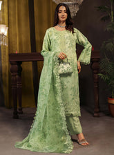 Jahira By Noori Fabrics Embroidered Organza 3 Piece Stitched Suit NF24FF D-03