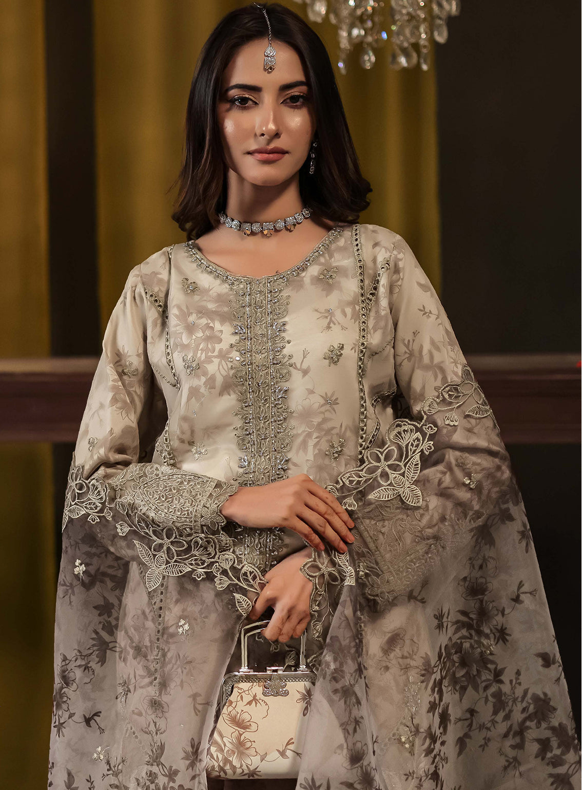 Jahira By Noori Fabrics Embroidered Organza 3 Piece Stitched Suit NF24FF D-04 Jahira By Noori Fabrics Embroidered Organza 3 Piece Stitched Suit NF24FF D-04