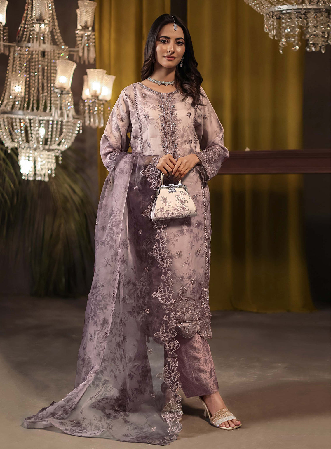 Jahira By Noori Fabrics Embroidered Organza 3 Piece Stitched Suit NF24FF D-05 Jahira By Noori Fabrics Embroidered Organza 3 Piece Stitched Suit NF24FF D-05