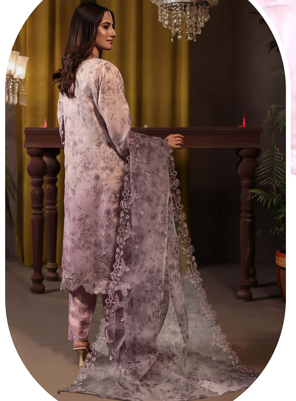 Jahira By Noori Fabrics Embroidered Organza 3 Piece Stitched Suit NF24FF D-05 Jahira By Noori Fabrics Embroidered Organza 3 Piece Stitched Suit NF24FF D-05