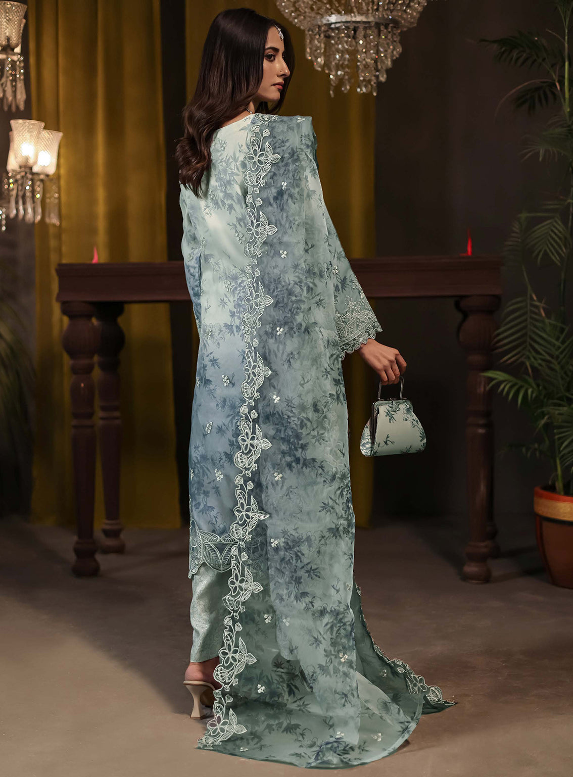 Jahira By Noori Fabrics Embroidered Organza 3 Piece Stitched Suit NF24FF D-06 Jahira By Noori Fabrics Embroidered Organza 3 Piece Stitched Suit NF24FF D-06