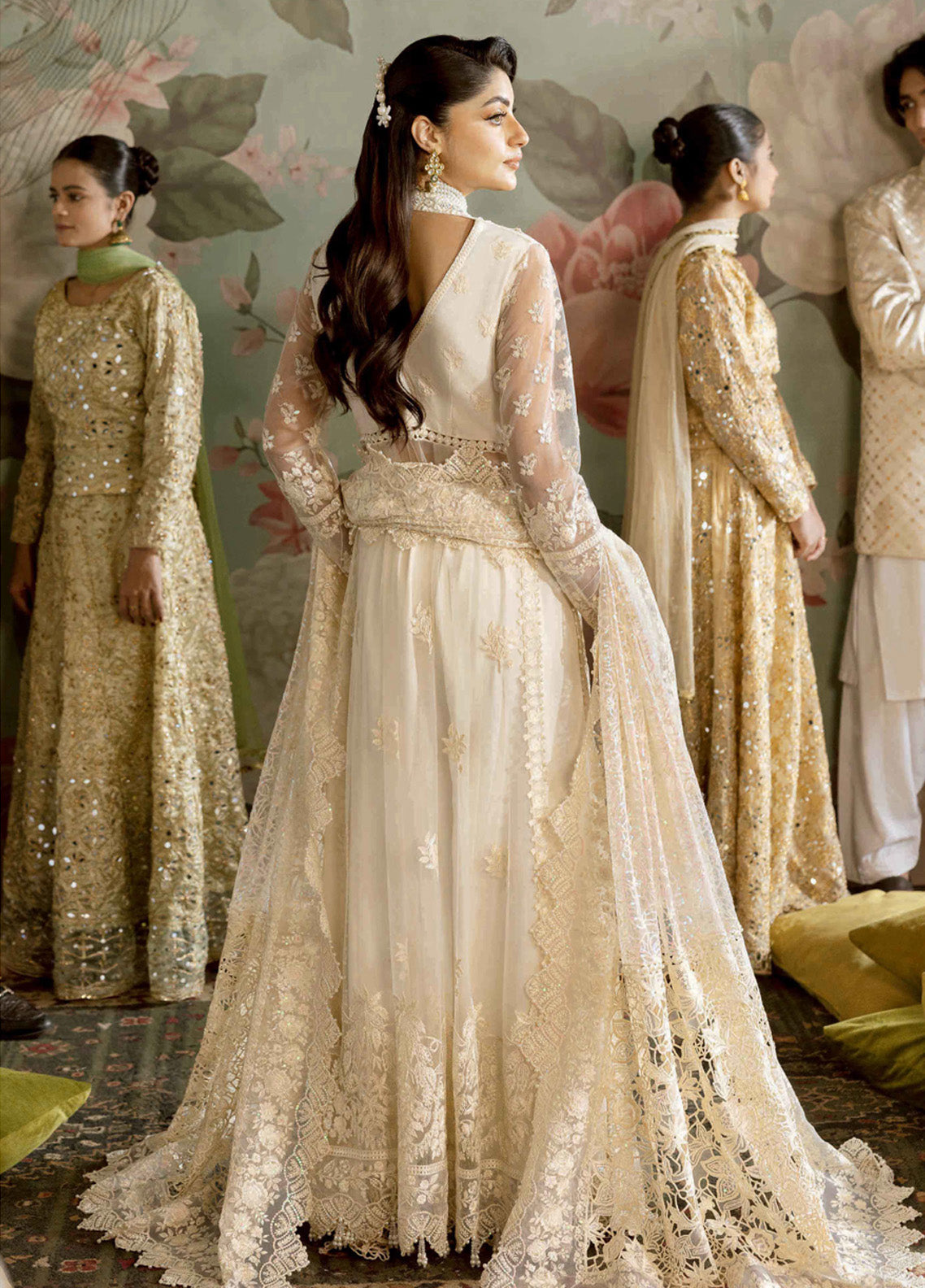 Jashn By Imrozia Embroidered Net 3 Piece Unstitched Suit IM24JBE D-SB-35 PARNOOR Jashn By Imrozia Embroidered Net 3 Piece Unstitched Suit IM24JBE D-SB-35 PARNOOR