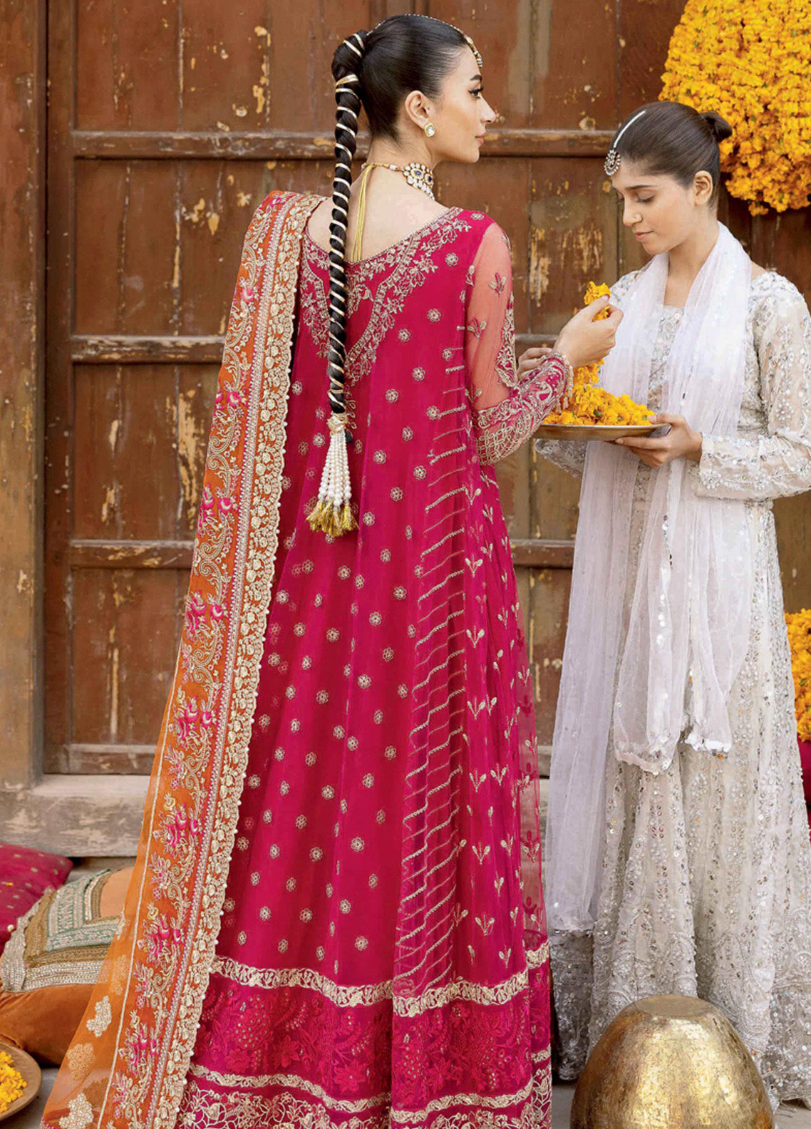 Jashn By Imrozia Embroidered Net 3 Piece Unstitched Suit IM24JBE D-SB-36 JANAAN Jashn By Imrozia Embroidered Net 3 Piece Unstitched Suit IM24JBE D-SB-36 JANAAN