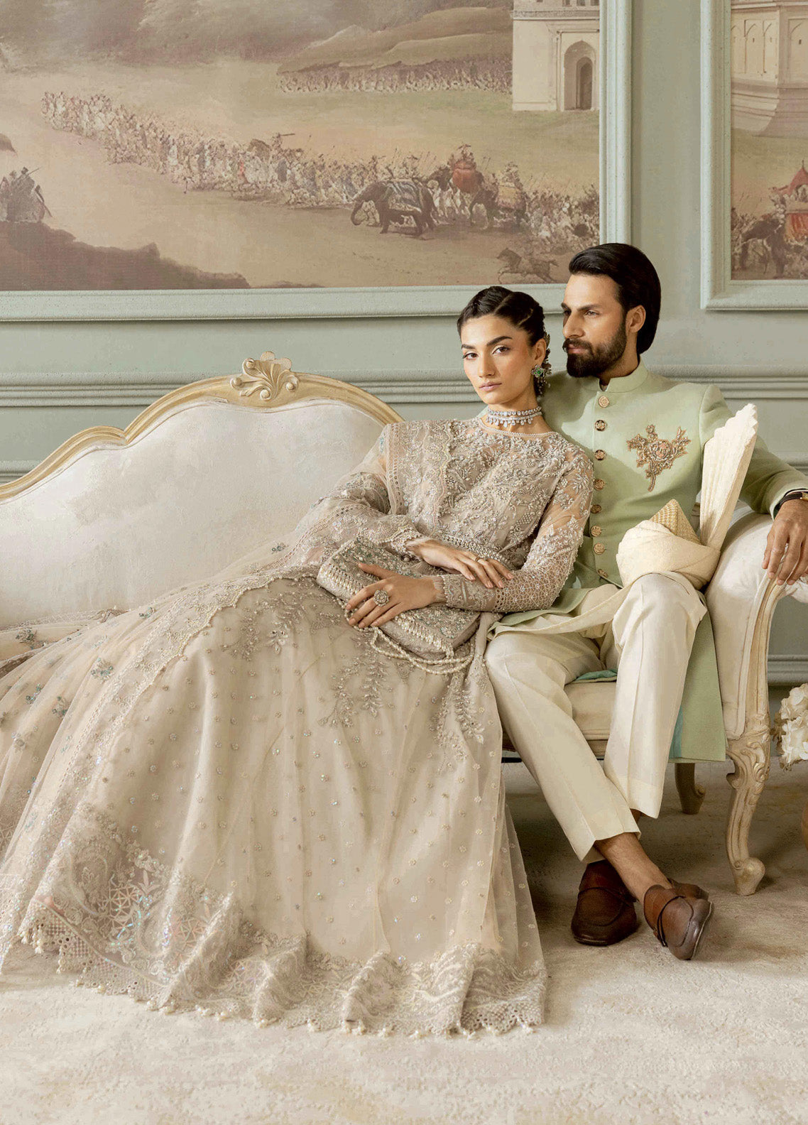 Jashn By Imrozia Embroidered Net 3 Piece Unstitched Suit IM24JBE D-SB-40 TABAAN Jashn By Imrozia Embroidered Net 3 Piece Unstitched Suit IM24JBE D-SB-40 TABAAN