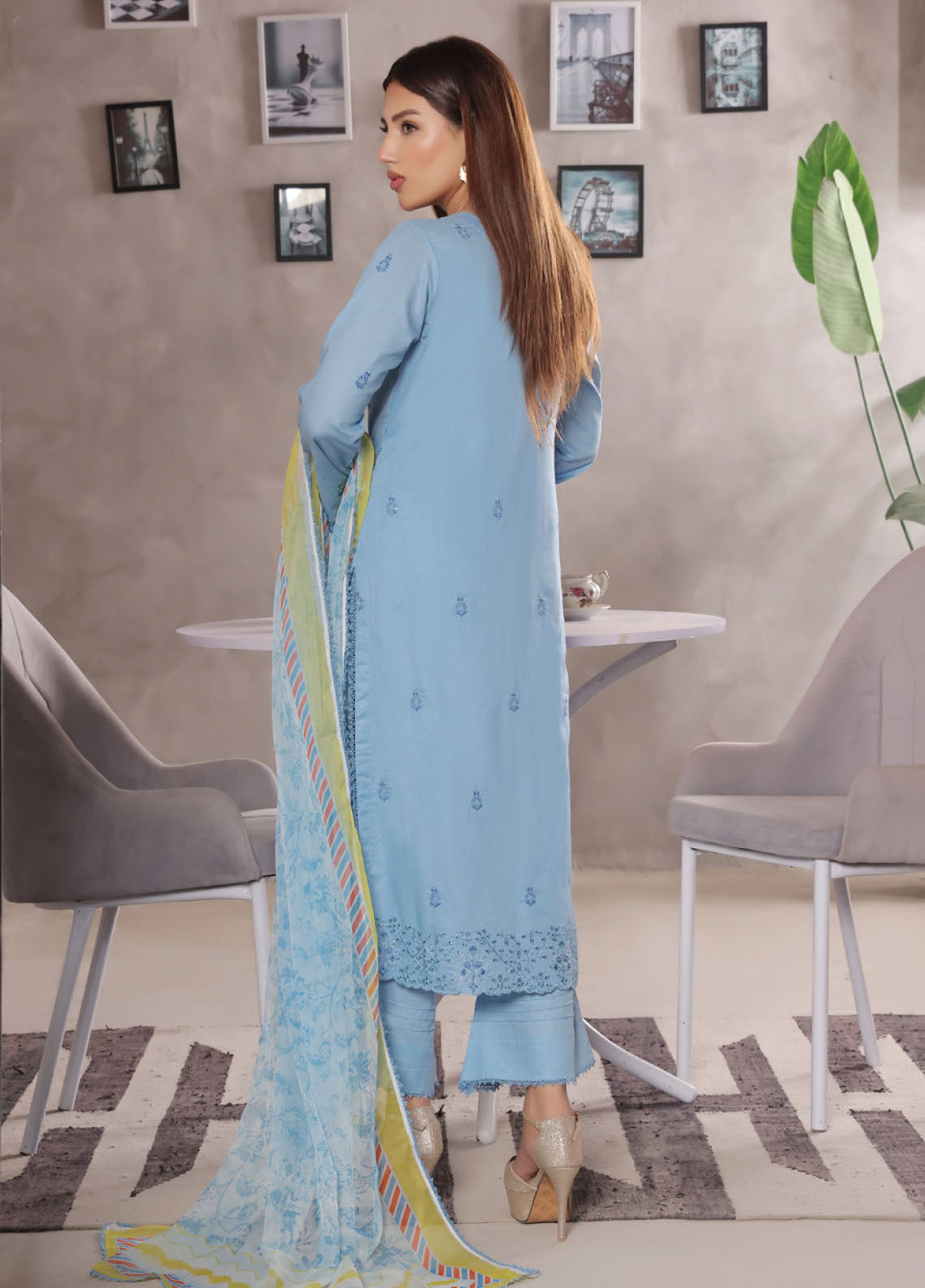 Jasmine By Soghat Creation Chikankari Cotton 3 Piece Unstitched Suit SC25JV3 D-01 Jasmine By Soghat Creation Chikankari Cotton 3 Piece Unstitched Suit SC25JV3 D-01