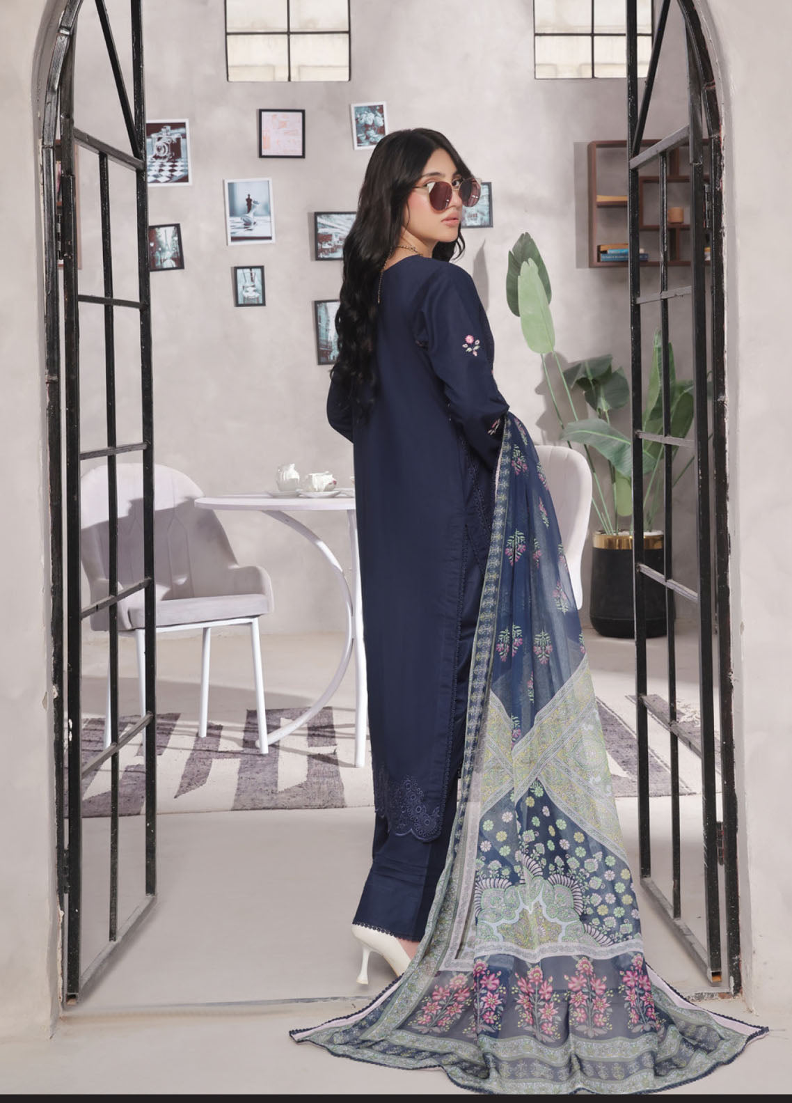 Jasmine By Soghat Creation Chikankari Cotton 3 Piece Unstitched Suit SC25JV3 D-04 Jasmine By Soghat Creation Chikankari Cotton 3 Piece Unstitched Suit SC25JV3 D-04