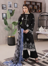 Jasmine By Soghat Creation Chikankari Cotton 3 Piece Unstitched Suit SC25JV3 D-06