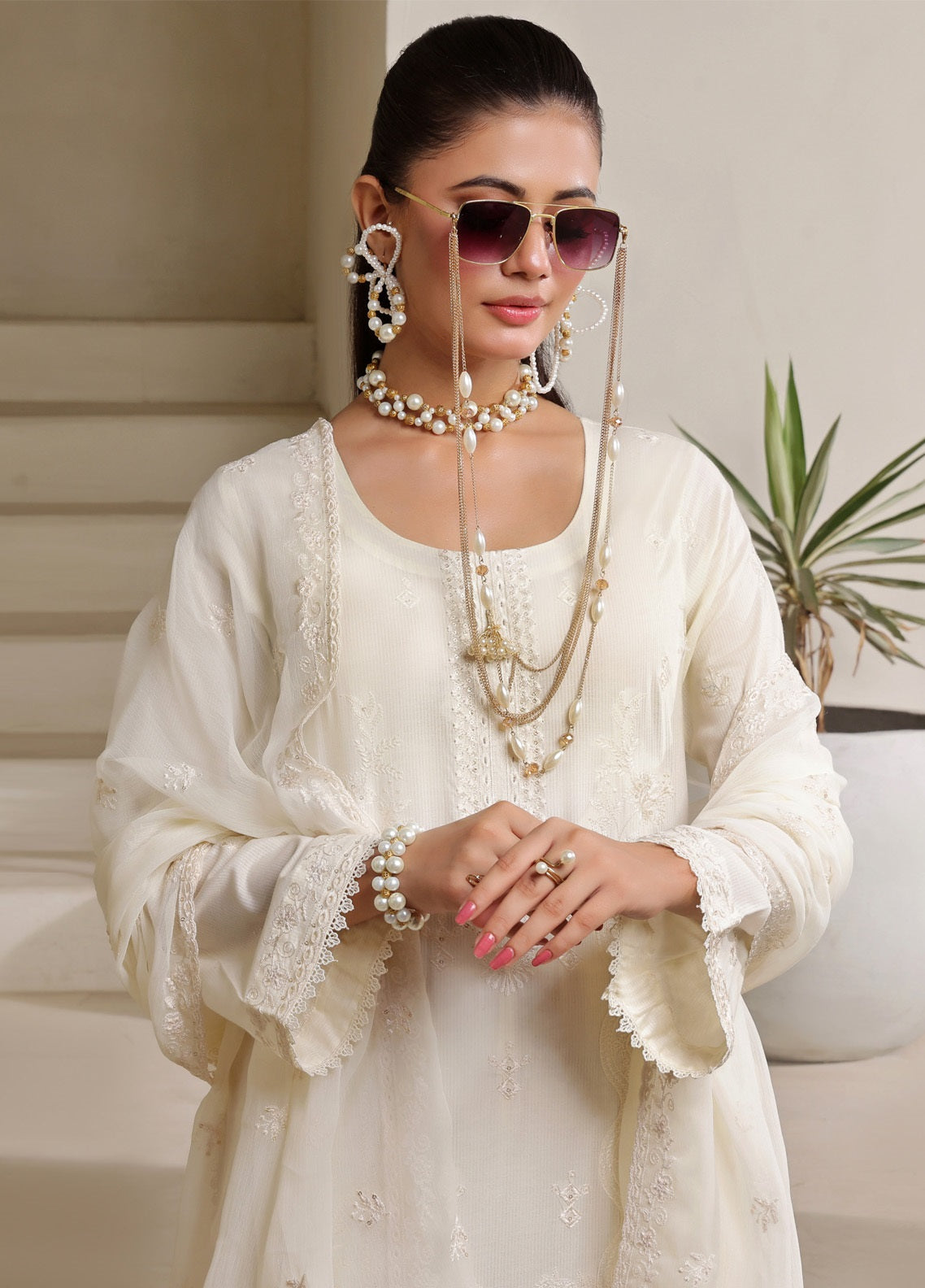 Jasmine By Soghat Creation Embroidered Lawn 3 Piece Stitched Suit SC25JV2 ECL-02 Jasmine By Soghat Creation Embroidered Lawn 3 Piece Stitched Suit SC25JV2 ECL-02