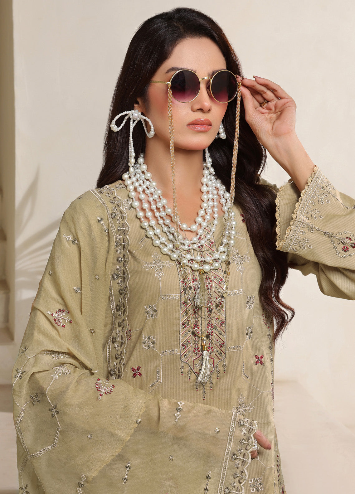 Jasmine By Soghat Creation Embroidered Lawn 3 Piece Stitched Suit SC25JV2 ECL-05 Jasmine By Soghat Creation Embroidered Lawn 3 Piece Stitched Suit SC25JV2 ECL-05