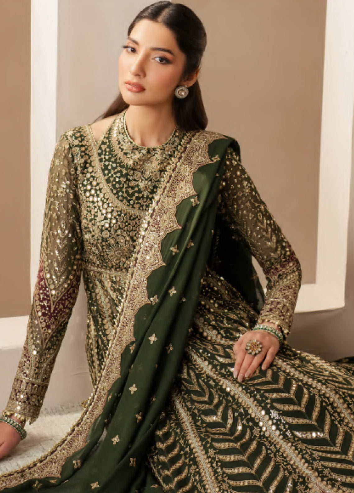 Jazmin Embroidered Chiffon 3 Piece Unstitched Suit JZ25WF D-WF-02 Jazmin Embroidered Chiffon 3 Piece Unstitched Suit JZ25WF D-WF-02